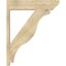 Ekena Millwork Funston Slat Rough Sawn Outlooker, Douglas Fir, 8"W x 34"D x 42"H OUT08X34X42FST06RDF - alternate 2